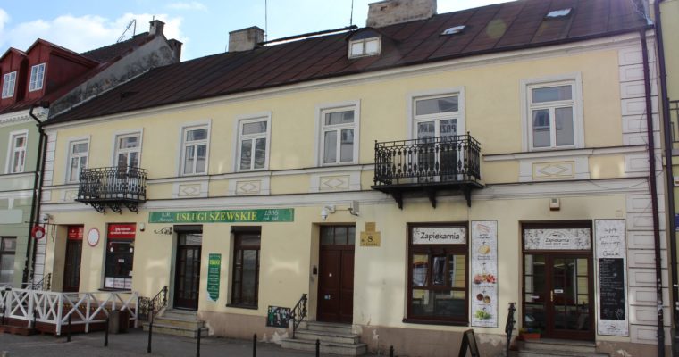 The history of the property at 8 Grodzka Street in Płock