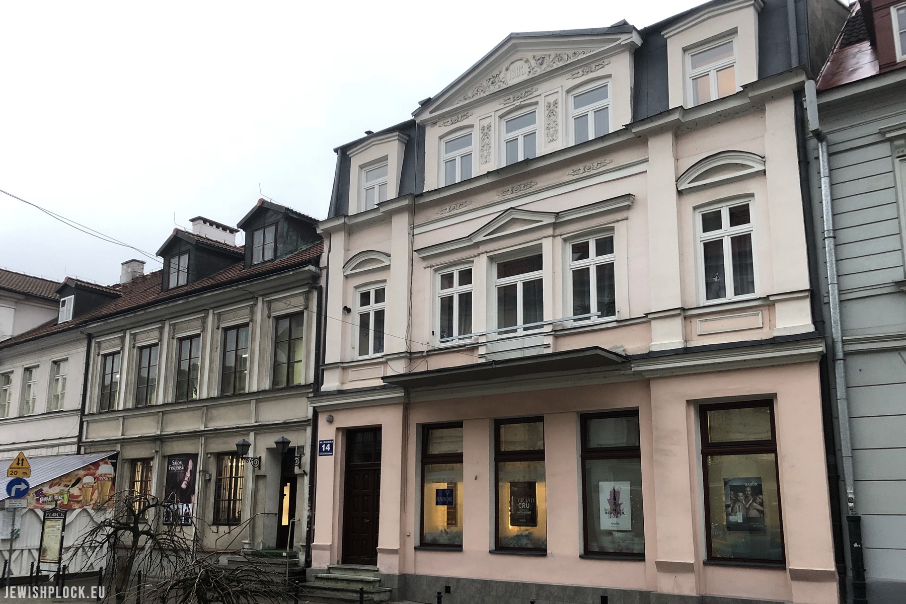 14 & 16 Grodzka Street. The Kempner bookshop