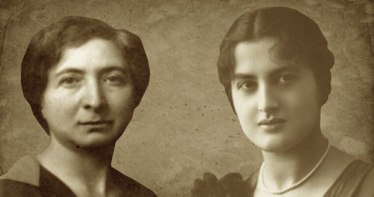 Łucja Weinles and Irena Themerson-Miller