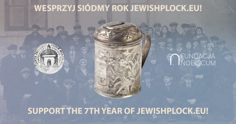 Wesprzyj siódmy rok inicjatywy JewishPlock.eu!