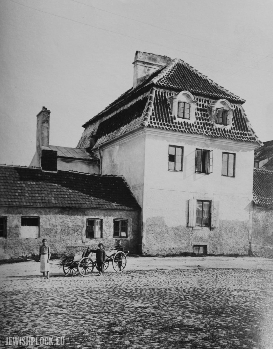 Przytułek dla starców i kalek wyznania mojżeszowego, fot. Rubin, 1930 rok (Biblioteka Towarzystwa Naukowego Płockiego, sygn. 364)