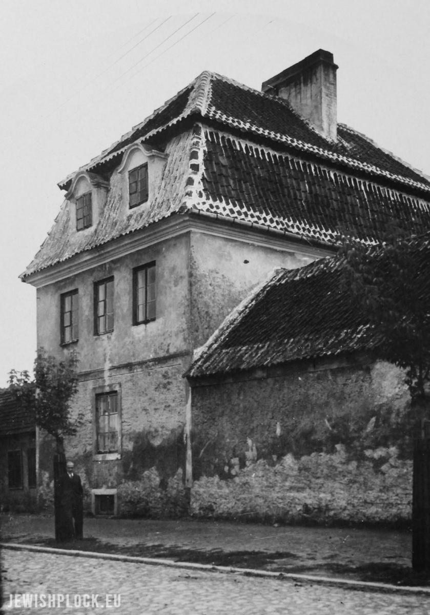 Przytułek dla starców i kalek wyznania mojżeszowego, fot. Z. Rokowski (Biblioteka Towarzystwa Naukowego Płockiego, sygn. 363)