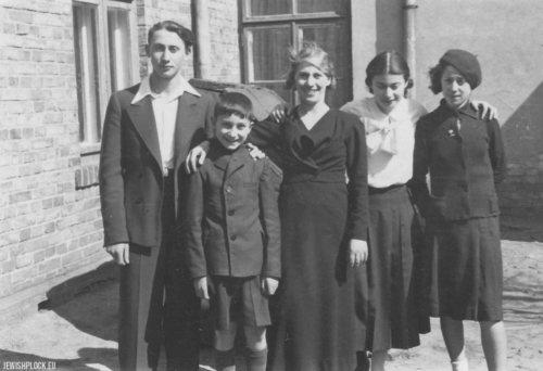 Izrael, Aron, Ruchla, Nauma i Syma, Płock, lata 30. XX wieku
