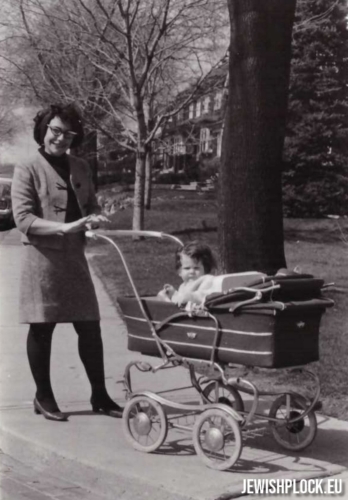 Iwona Klara z Szenwiców z córką Jenny, Toronto, 1969 rok (fotografia ze zbiorów prywatnych Jenny Grabowski)