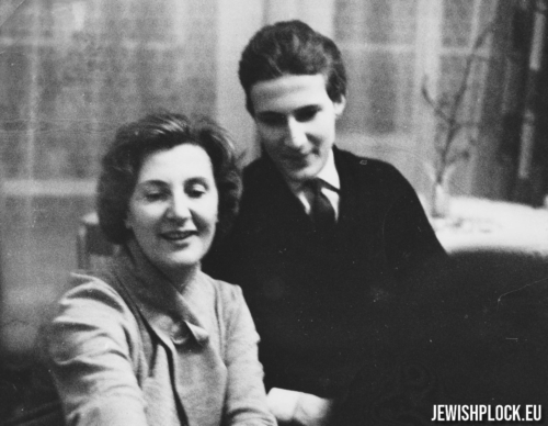 Emilia Witwicka z synem Andrzejem (fotografia ze zbiorów prywatnych Zuzanny Witwickiej)